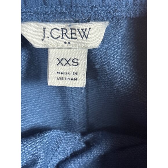 J.Crew XXS Blue Cotton Jogger Pants For Women - Picture 6 of 9
